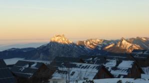 Am Traunstein geht die Sonne unter