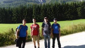 Vorher Foto: Thomas, Christian, Günter & Ich