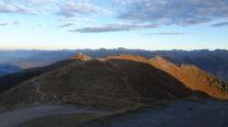 Blick nach Westen am Morgen