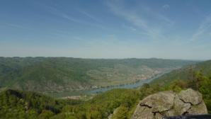 Blick zur Donau