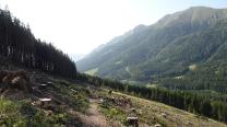 Blick hinab
