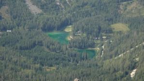 Blick zum grünen See von der Windscharte