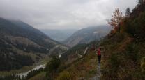 Kurz vor der Porzehütte