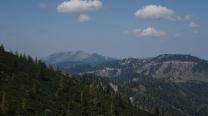 Ausblick Richtung Gippel und Göller