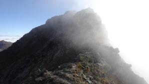 Nebel kommt von der italienischen Seite