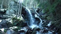 Wasserfall am Wildwasserpfad