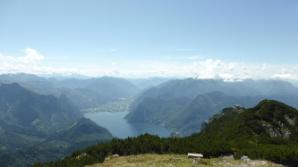 Blick zum See, Ebensee, Feuerkogel, etc.