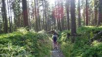 Runter geht's