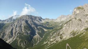 Ausblick von der Hütte