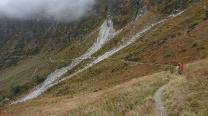 Weg hinab