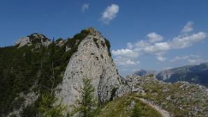 Schlüsselstelle (hier rauf)