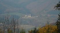 Blick zur Burg Oberranna