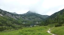 Blick zurück zu Rinnerkogel und Wildensee
