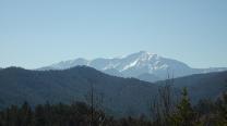 Blick zum Schneeberg vom Hausstein