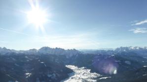 Ausblick vom Hohen Kalmberg Richtung Gosau