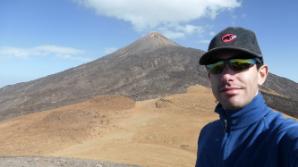 Am Pico Viejo mit Teide