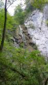 Blick zurück zum Wasserfall