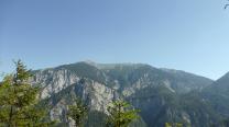 Ausblick zum Schneeberg