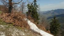 Schneerste auf der anderen Seite