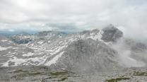 Ausblick zurück, da sind wir heute durch