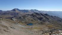 Blick hinab zum Brettersee