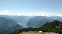 Blick zum See, Ebensee, Feuerkogel, etc.