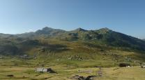 Blick zurück im Anstieg nach Doberdol