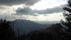 Mittig vom Obersberg bis Gippel und Göller, Rechts Richtung Ötscher