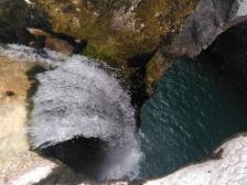 Wasserfall in Vusanje