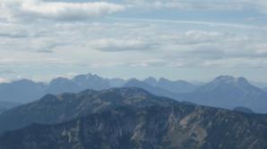 Gesäuseberge (Lugauer, Hochtor, Admonter Reichenstein, Buchstein, ...), vorne Hochkar