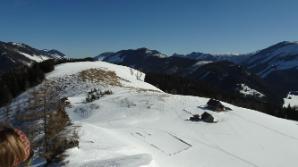 Blick zur Wildalmhütte