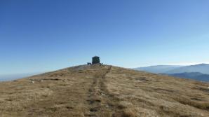 Blauer Himmel auf der Heukuppe