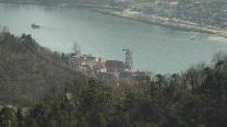 Blick nach Dürnstein von der Vogelberg Kanzel