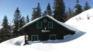 Göllerhaus im Schnee