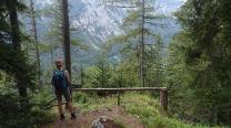 Ausblick zum Grünen See beim Kampriedl