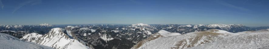 Veitsch: Wildkamm, Ötscher bis Rax