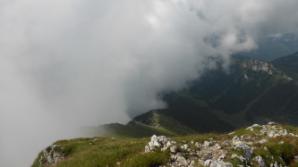 Blick zurück zur Hangkante