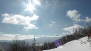 Schneebergblick und unser Rastplatz in Sicht