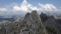 Ausblick von der Vordernberger Griesmauer zur TAC Spitze