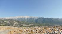 Blick zum Pachnes/Lefka Ori (Weiße Berge)