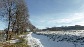 Schöne Winterlandschaft