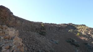 Weiterer Weg unter der Mauer