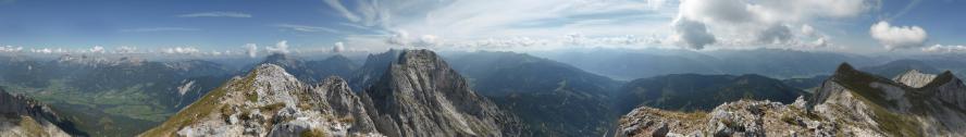 Gesäuse - Sparafeld: Haller Mauern, Buchstein, Reichenstein, Hochtor, Kalbling, Riffel