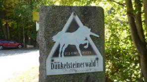 Bei der Straßenquerung