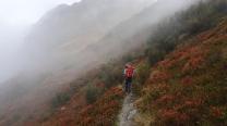 Durch das Herbstwetter